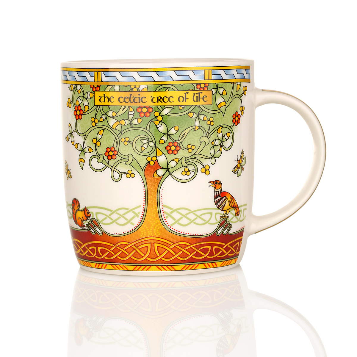 kaffee-becher-tasse-mug-lebensbaum-irland-002 Celtic Tree of Life Mug - Keltischer Lebensbaum Kaffeebecher aus Irland
