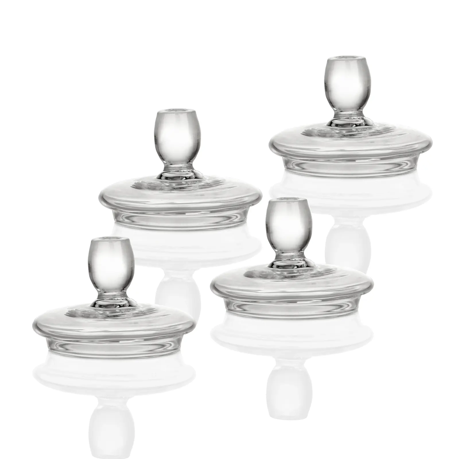 4 x Glencairn Tasting Cap - offizieler Glasdeckel für das original Glencairn Tasting Glas