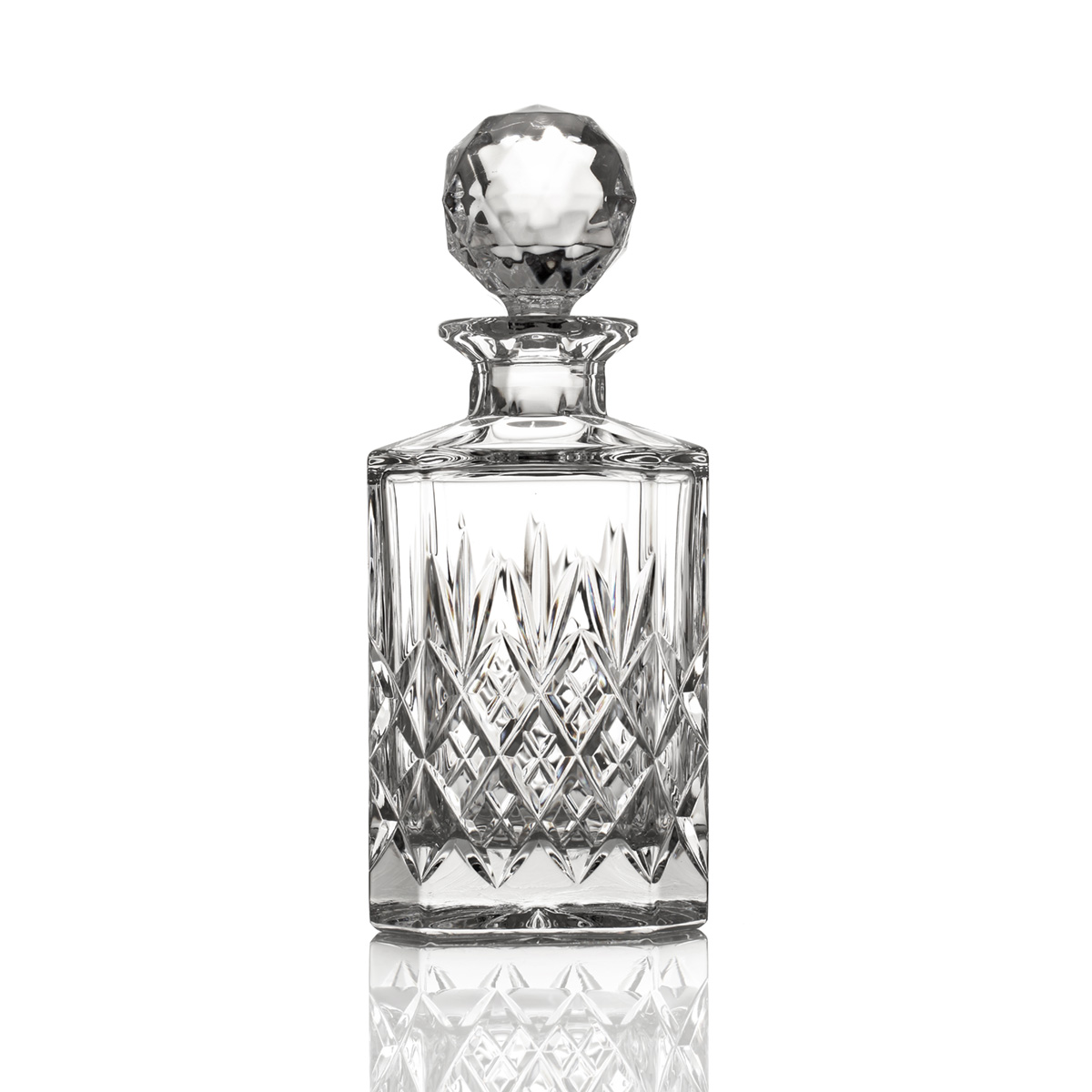 karaffe-dekanter-whisky-kristall-schottland-edinburgh-001 Edinburgh - handgefertigte Kristallglas Whisky Karaffe mit Diamantschliff