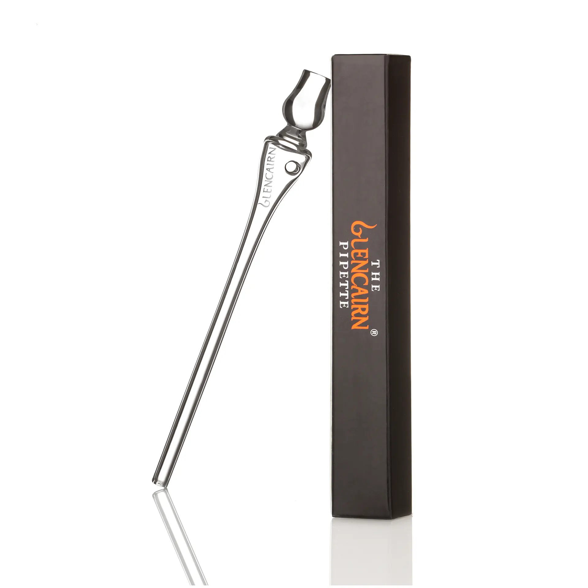 Glencairn Whisky Wasser Pipette aus Kristallglas - Handgefertigt in Schottland