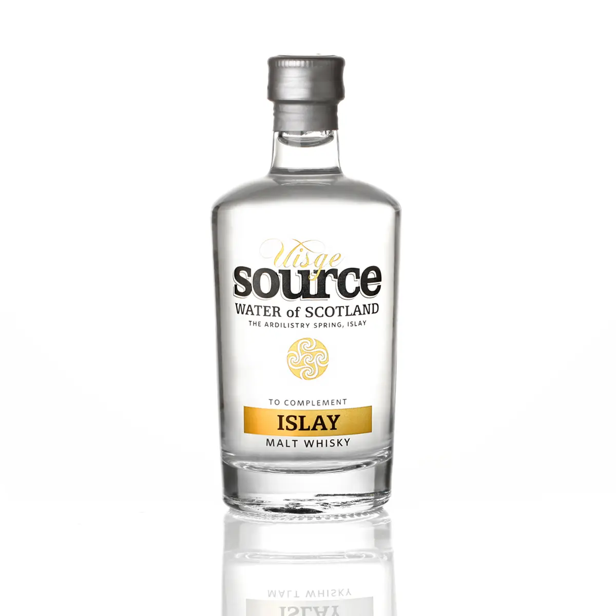 Islay - Glencairn & Uisge Source Whisky  Tasting Set auf Eichenständer