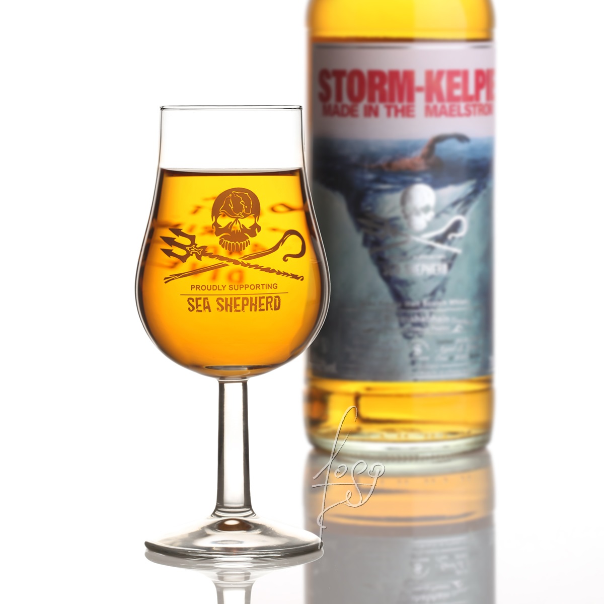 Jolly Roger Whisky Tasting Glas - Proudly Supporting Sea Sheperd