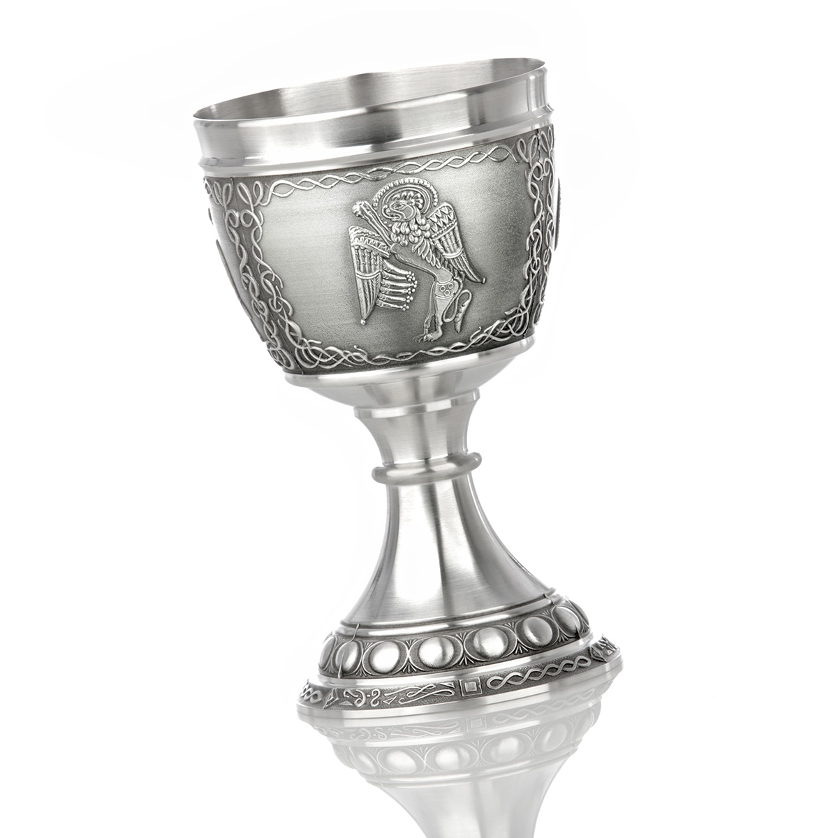 zinnkelch-weinkelch-keltisch-celtic-mittelalter-009559a5505e58bb Mark the Lion - keltischer Evangelisten Weinkelch aus Irland