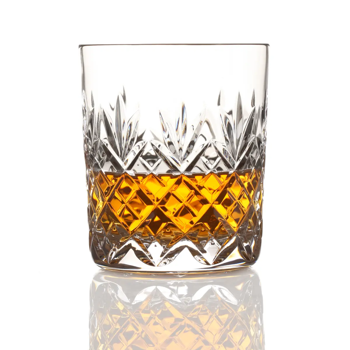 Edinburgh - Whisky Tumbler - Handgefertigt aus Kristallglas
