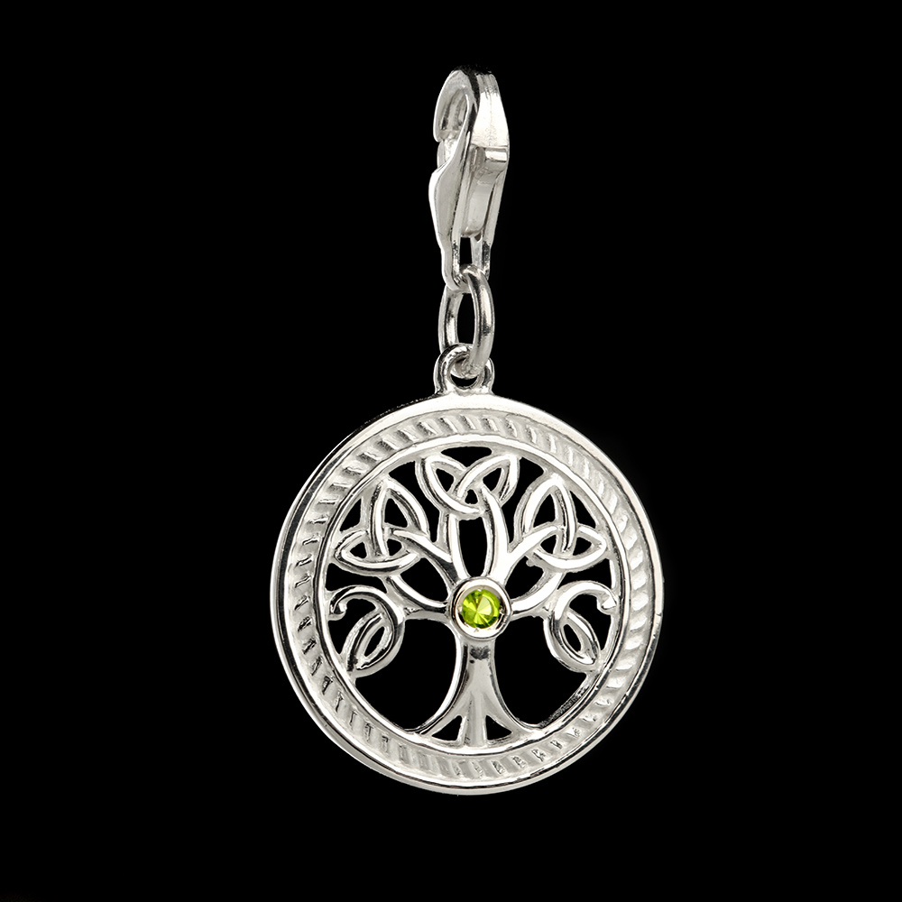 lebensbaum-charm-bettelarmband-sterling-silber-003 Celtic Tree Of Life - Keltischer Lebensbaum Charm - Sterling Silber aus Irland