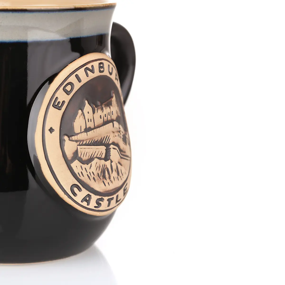 kaffee-becher-mug-tasse-schottland-edinburgh-003 Edinburgh Castle Stoneware Mug – handgefertigter Keramikbecher aus Schottland