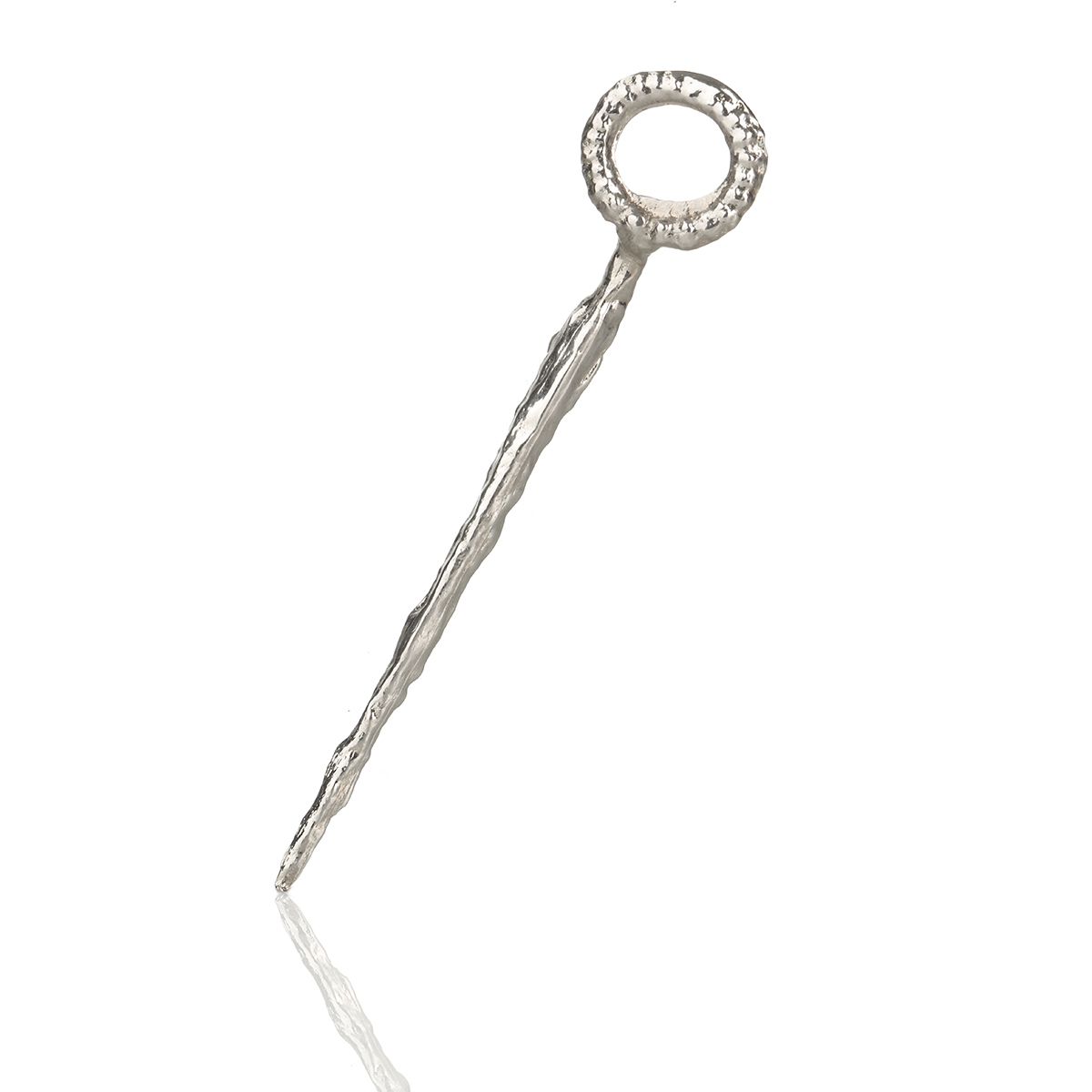 Cairns-nadel-silber-ortak-orkney-schmuck-004 Eisenzeitliche Anstecknadel aus Sterlingsilber – Replik aus The Cairns Broch, handgefertigt auf den Orkney-Inseln