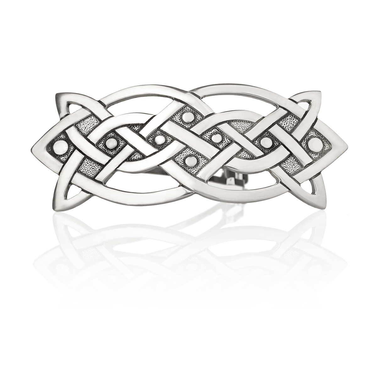 Infinite Celtic Knot - Haarspange aus England - keltische Knoten & Ornamente