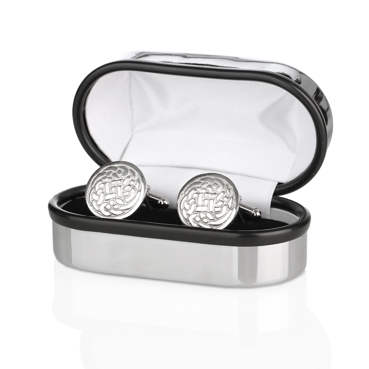 manschettenknoepfe-keltisch-silber-001 Celtic Ornaments - Keltische Manschettenknöpfe aus Schottland