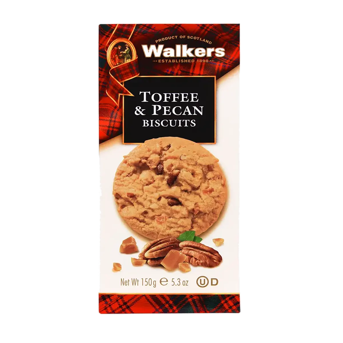 Walker’s Shortbread Toffee & Pecan Biscuits aus Schottland