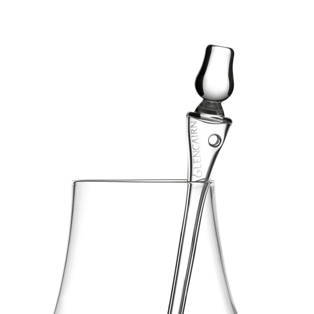Pipette-Whisky-Wasser-Glencairn-Glas-009 Glencairn Whisky Wasser Pipette / Dropper aus Glas  - Handgefertigt in Schottland