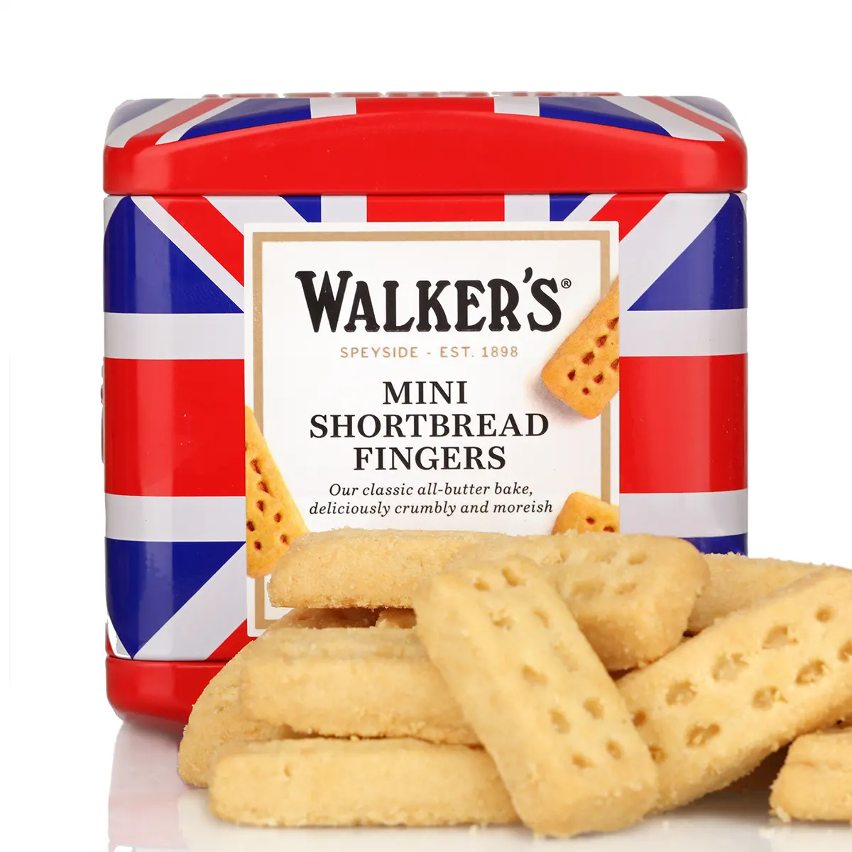 Walker’s Shortbread Fingers "Union Jack" Tin – Buttergebäck in Geschenk-Dose