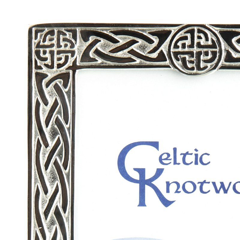 Celtic Cross - keltischer Bilderrahmen aus Schottland  - 4x6 Inch (ca 10x15 cm)