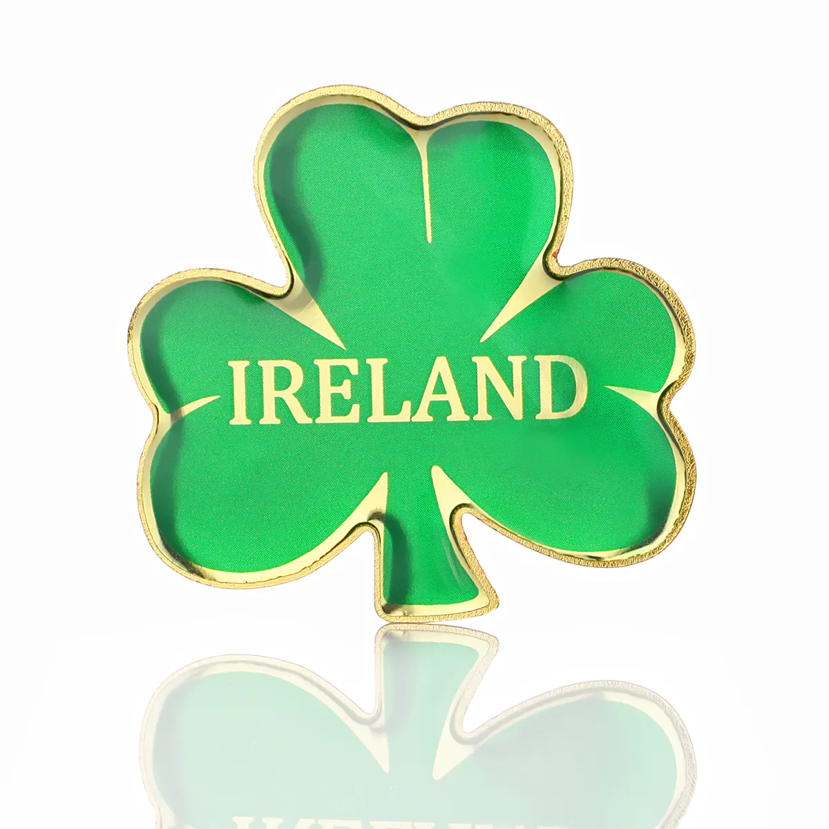 Irish Shamrock Deko Magnet / Kühlschrankmagnet aus Irland - Metall & Emaille Irish Shamrock Deko Magnet / Kühlschrankmagnet aus Irland - Metall & Emaille