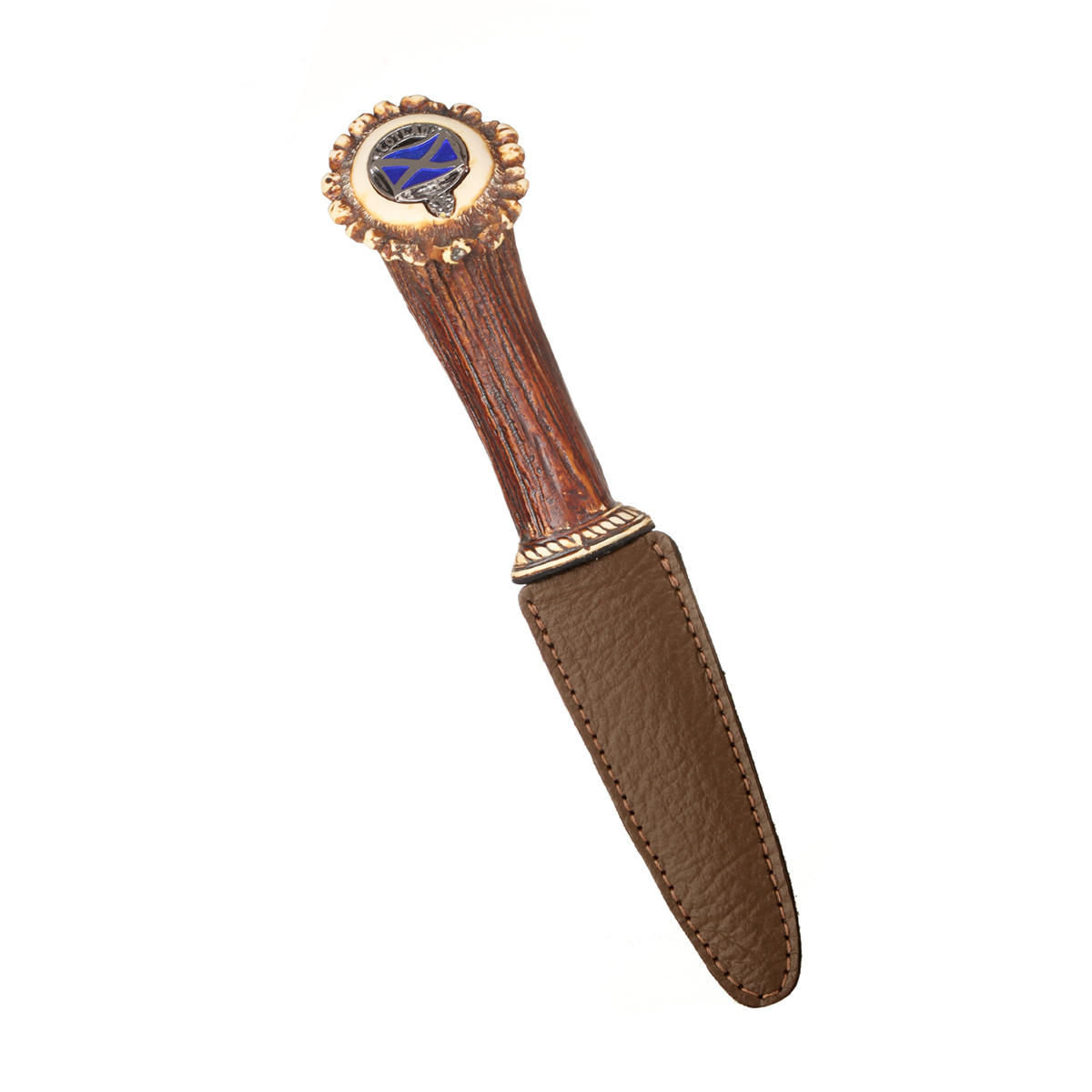 sgian-dubh-highland-kilt-schottland-saltire-004 highland Saltire Sgian Dubh - Schottische Flagge- Edelstahl mit Lederscheide