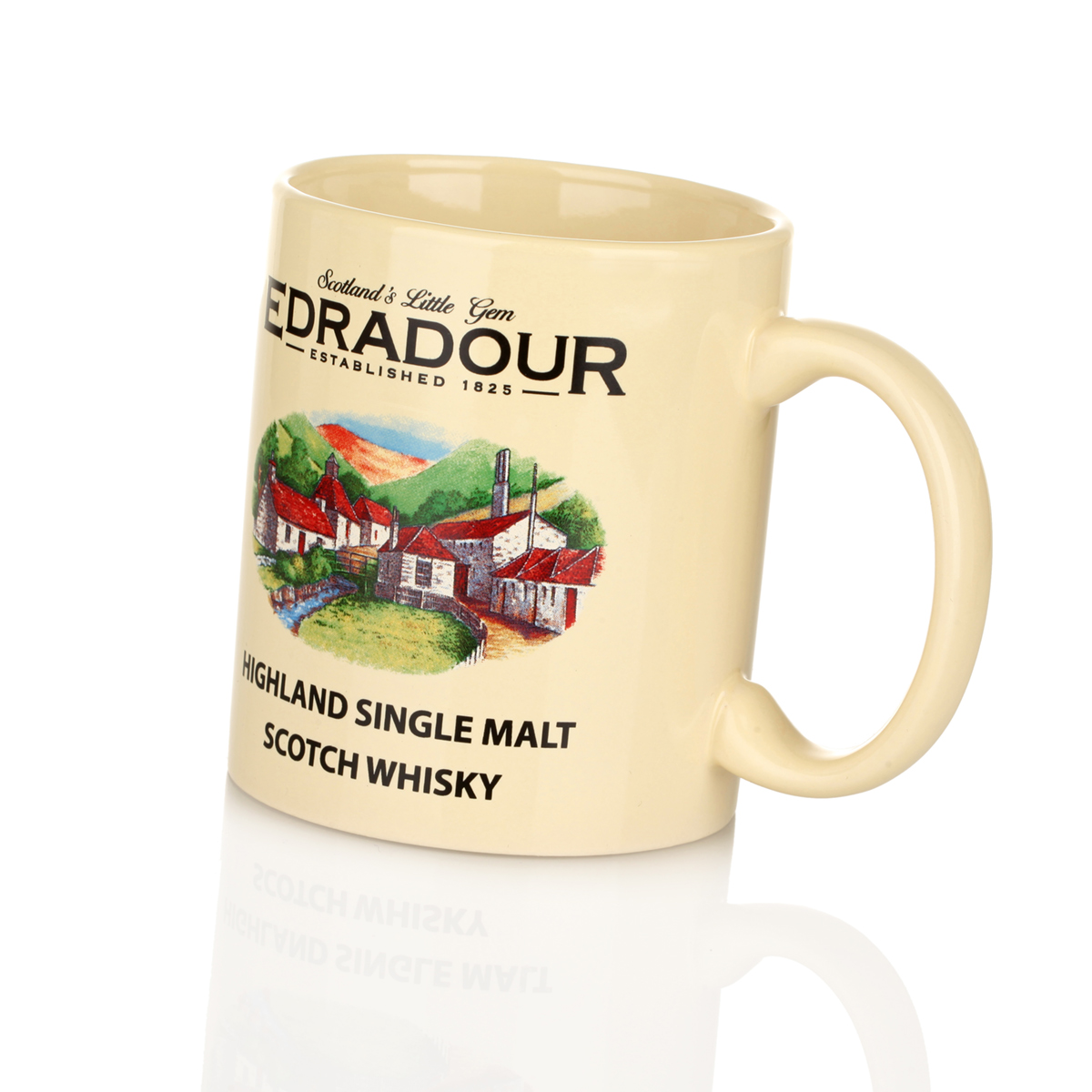 Edradour Mug - Keramik Kaffeebecher von 'Scotland's Little Gem'