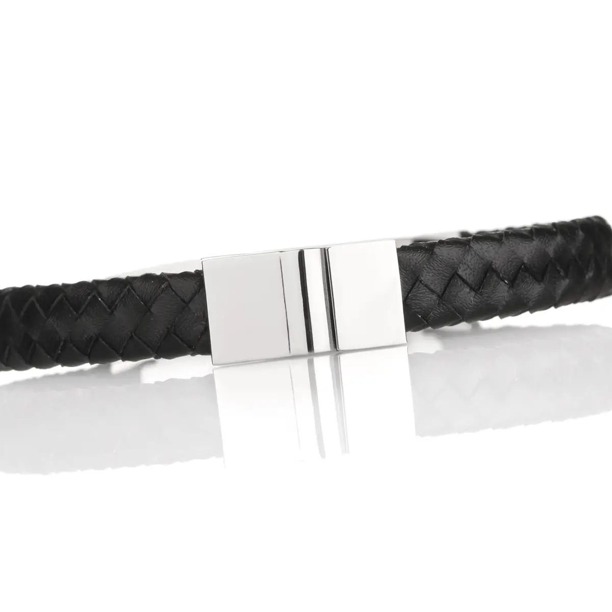 Armband-Leder-Edelstahl-keltisch-irischer-schmuck-002 Celtic Knots - Keltisches Leder & Edelstahl Armband aus Irland