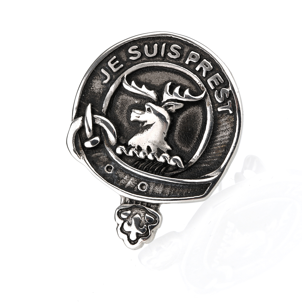 brosche-outlander-suis-prest-edelstahl-schottland-002 Je Suis Prest - Outlander Clan Fraser Brosche aus Edelstahl - schottischer Schmuck