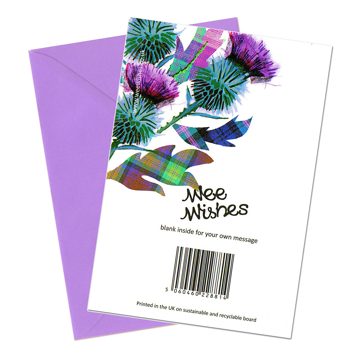 Birthday Thistles - Geburtstagskarte aus Schottland Birthday Thistles - Geburtstagskarte aus Schottland