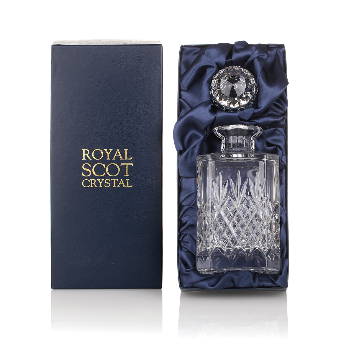 karaffe-dekanter-whisky-kristall-schottland-edinburgh-006 Edinburgh - handgefertigte  Kristallglas Whisky Karaffe mit Diamantschliff