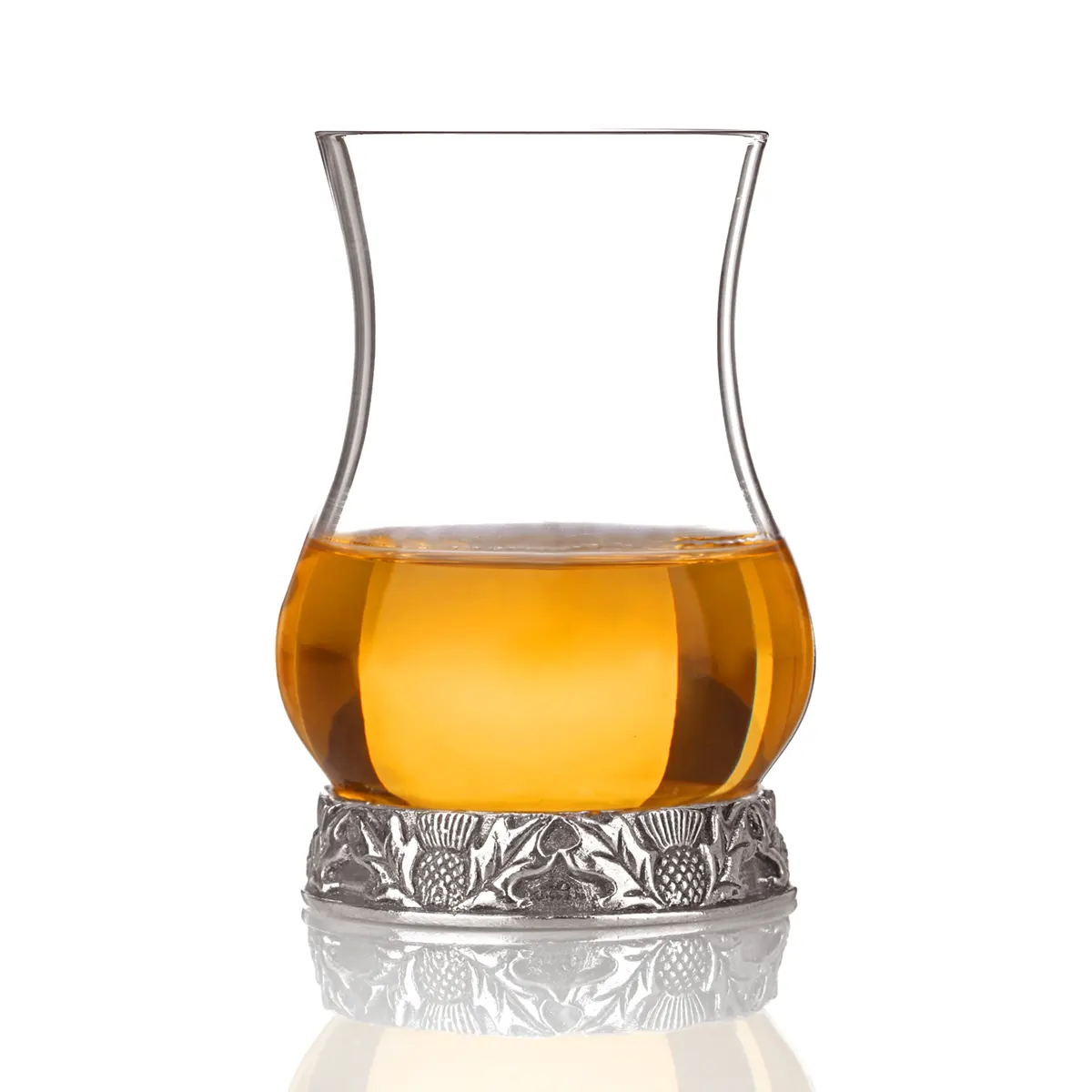 Scottish Thistle Whisky Tasting Glas - Handgefertigtes Whiskyglas aus England