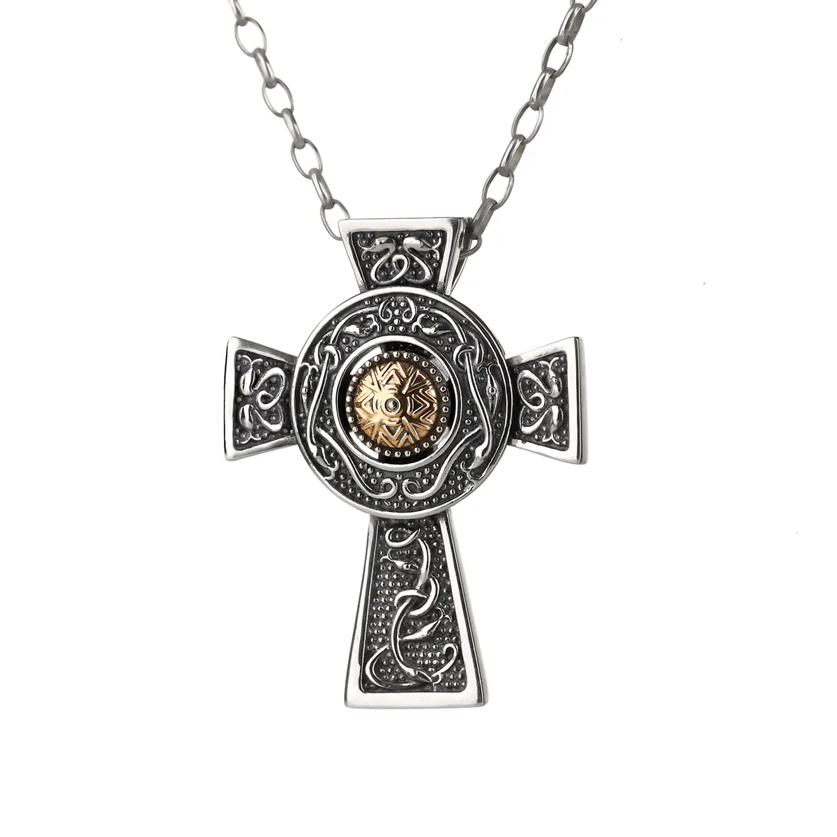 Celtic Warrior Cross - keltisches Kreuz Kette aus IrlandCeltic Warrior Cross - keltisches Kreuz Kette aus IrlandCeltic Warrior Wood Quay Cross - keltisches Kreuz aus Irland
