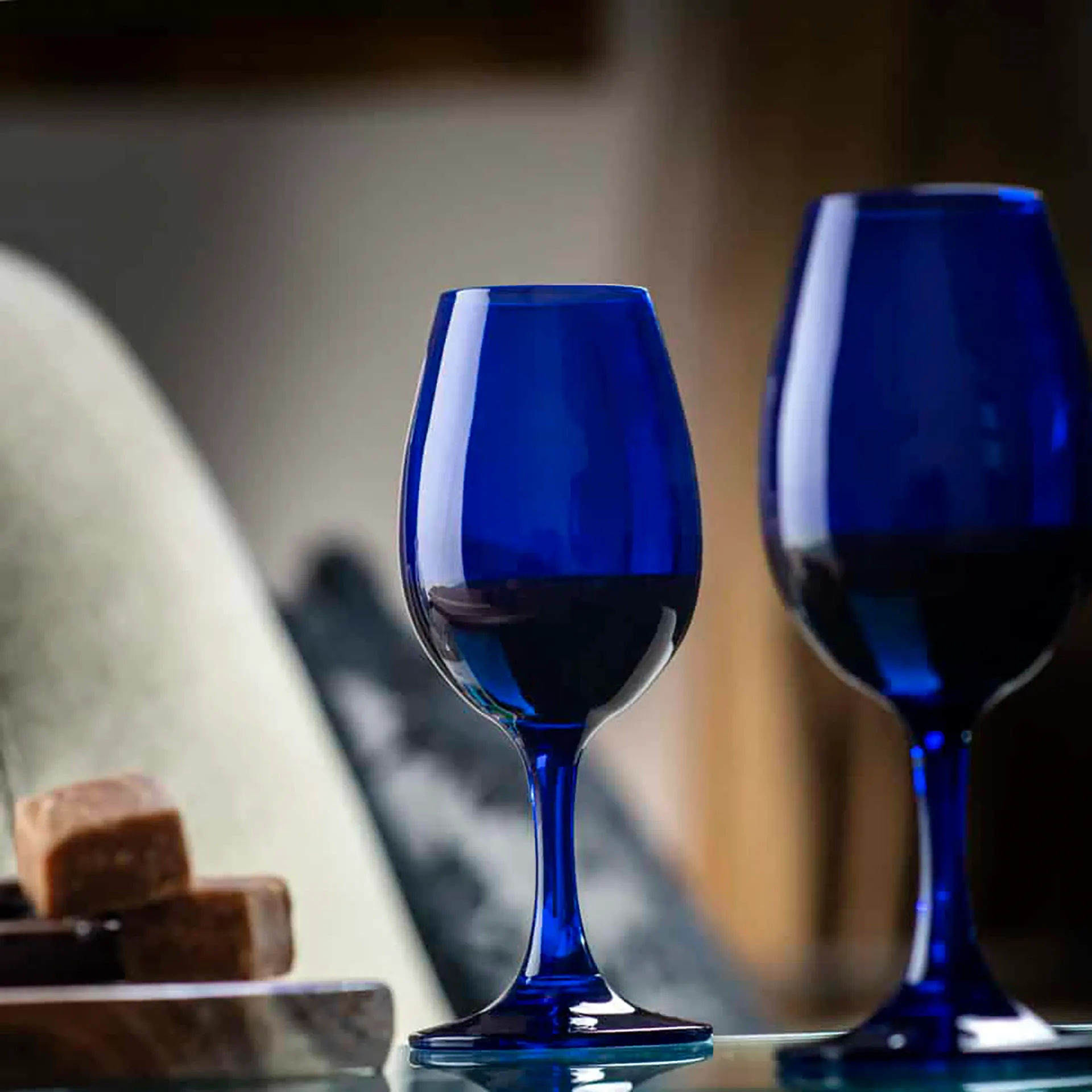 Glencairn Nosing Copita Blau – Mundgeblasenes Tasting Glas für Blind Tastings