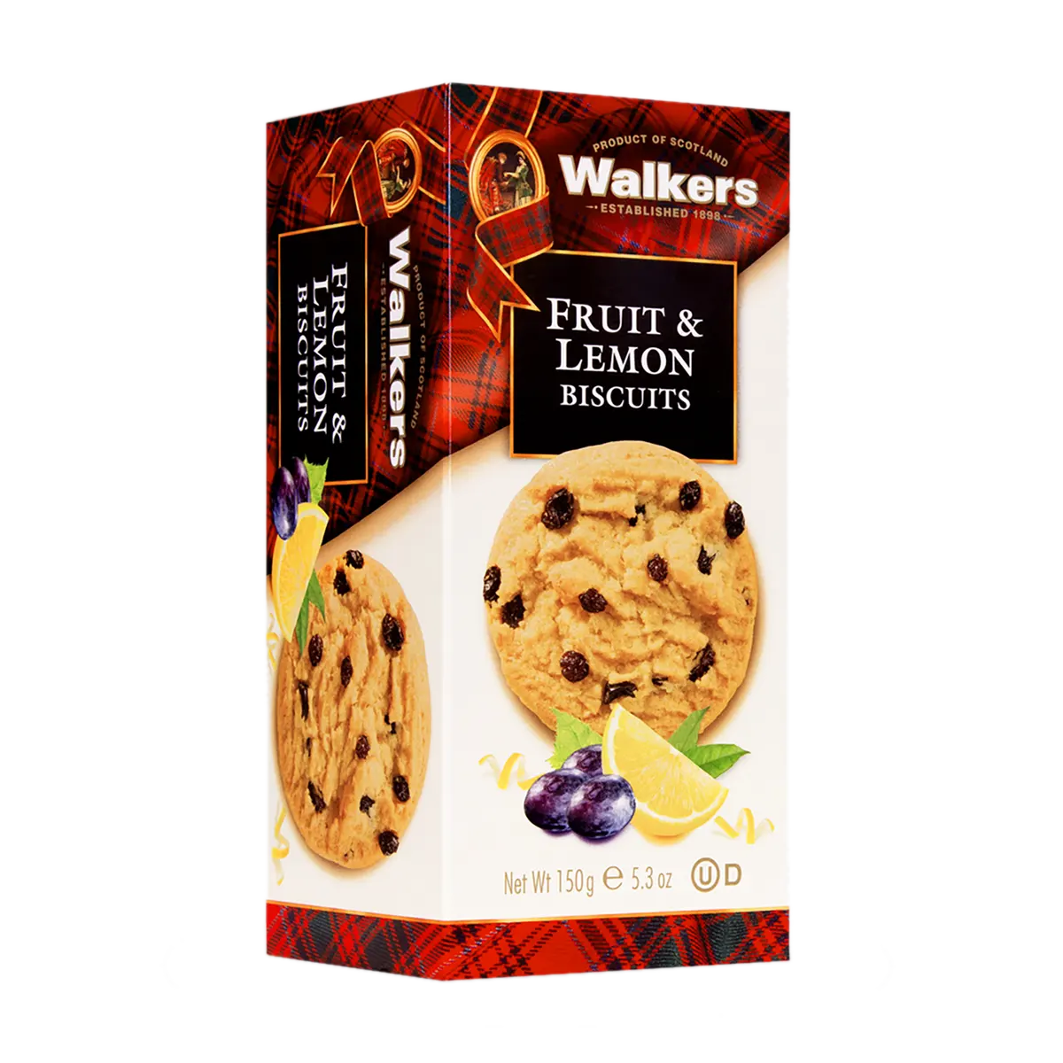 Walker’s Shortbread Fruit & Lemon Biscuits aus Schottland