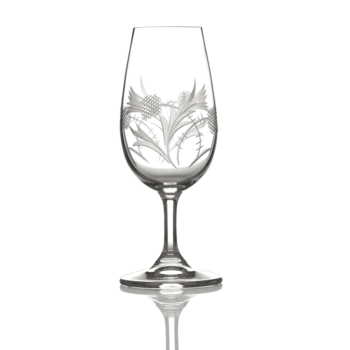 Flower of Scotland - Schottische Distel Whisky Tasting Glas / Nosing Copita