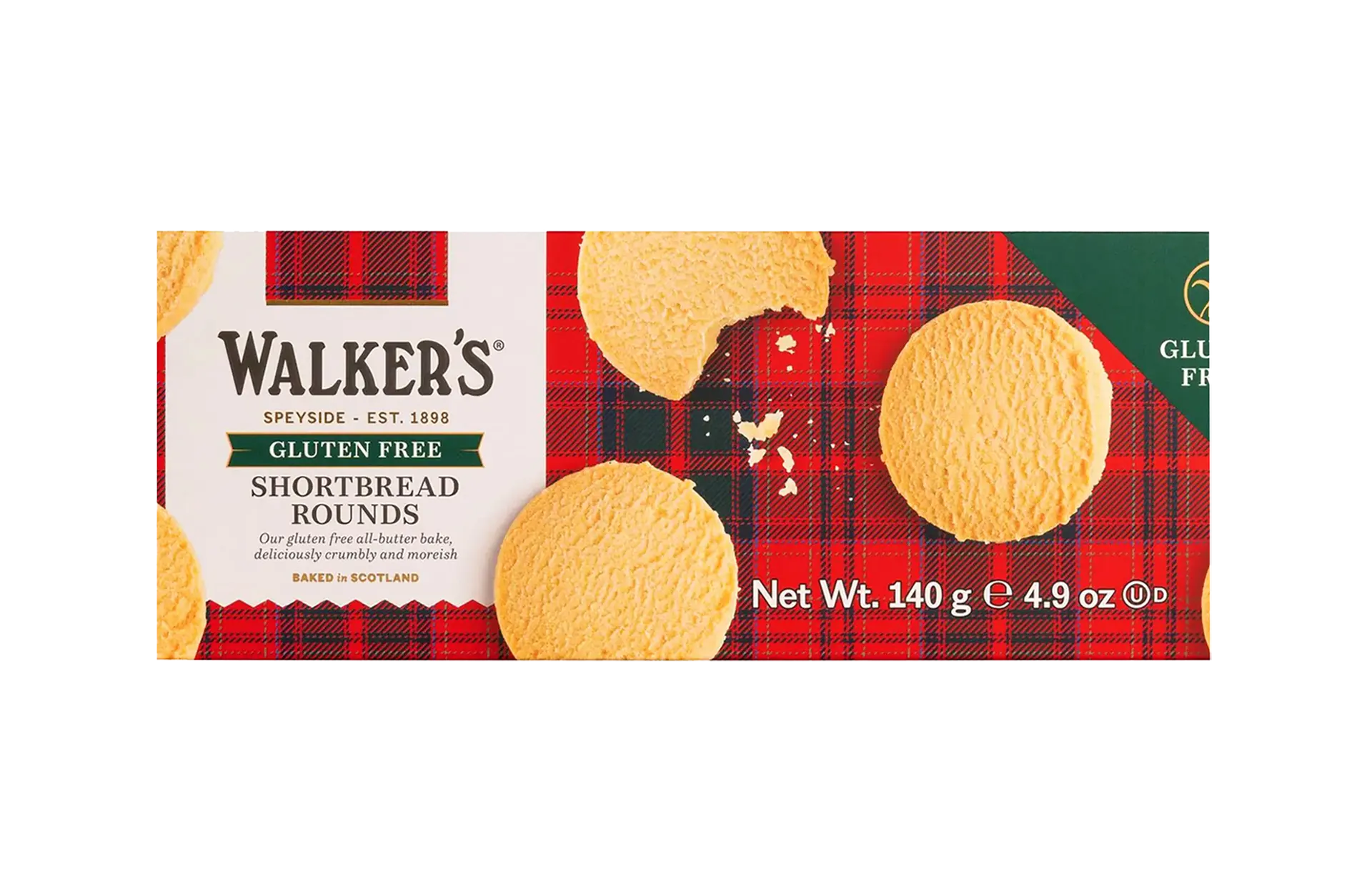 Walker’s Gluten-Free Shortbread Rounds – Glutenfreie Butterkekse aus Schottland
