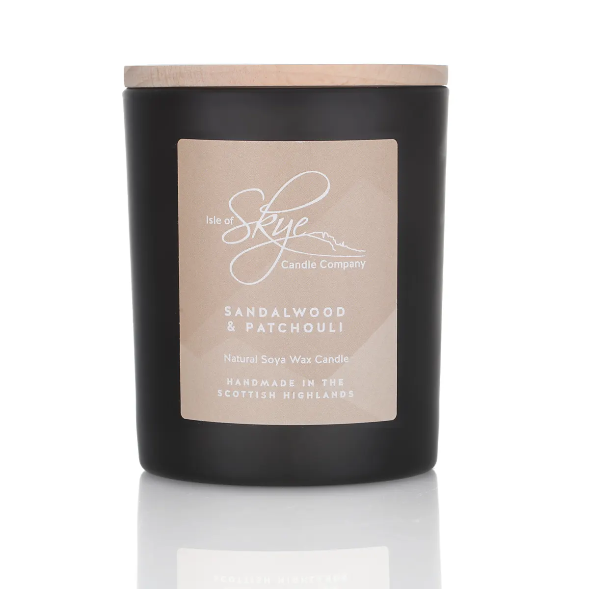 Isle of Skye Candles Duftkerze - Sandalwood & Patchouli -  Der Duft der Entspannung