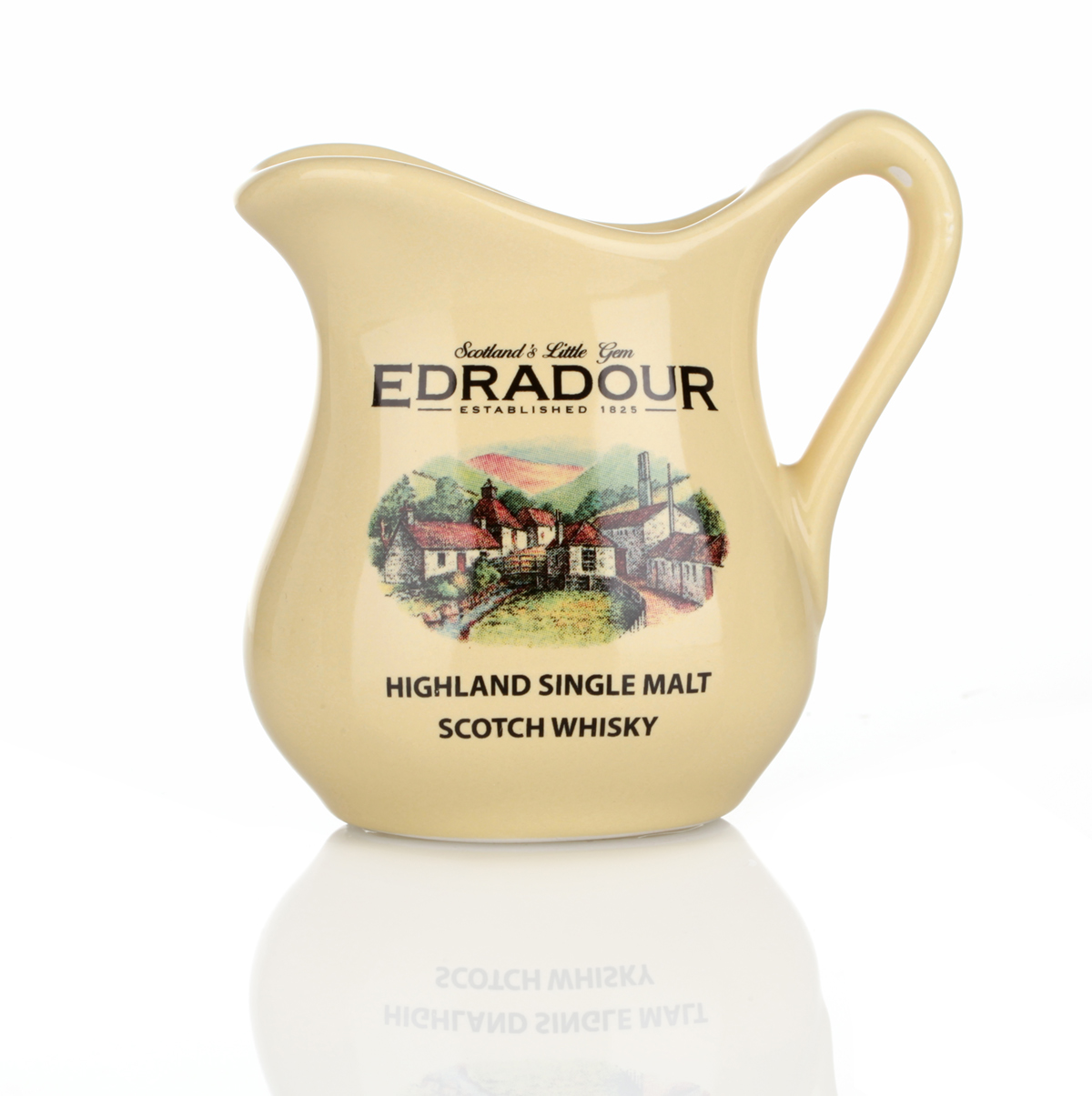 wasserkrug-keramik-krug-edradour-whisky-schottland-002 Edradour Water Jug - Whisky Wasser Karaffe von 'Scotland's Little Gem' - 100 ml