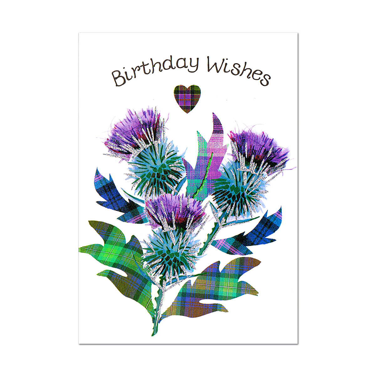 Birthday Thistles - Geburtstagskarte aus Schottland