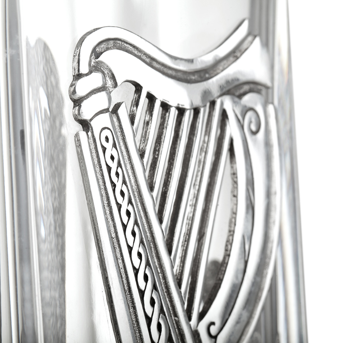 Dekanter-karaffe-Irland-Whiskey-Whisky-Silber-007 The Irish Decanter - Irische Whiskey Karaffe handgefertigt aus Glas und Zinn