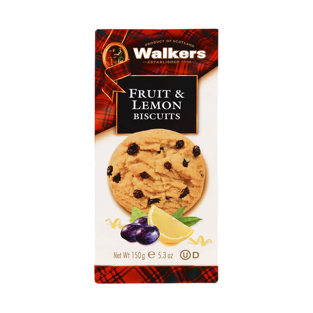 Walker’s Shortbread Fruit & Lemon Biscuits aus Schottland