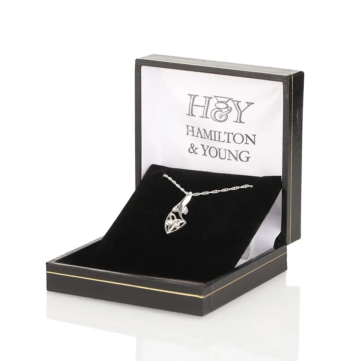 kette-anhaenger-trinity-knot-keltisch-schottland-silber-001DmTbFUKqqVl8v Triquetra Crystal - Keltische Kette aus Sterling Silber & Kristall