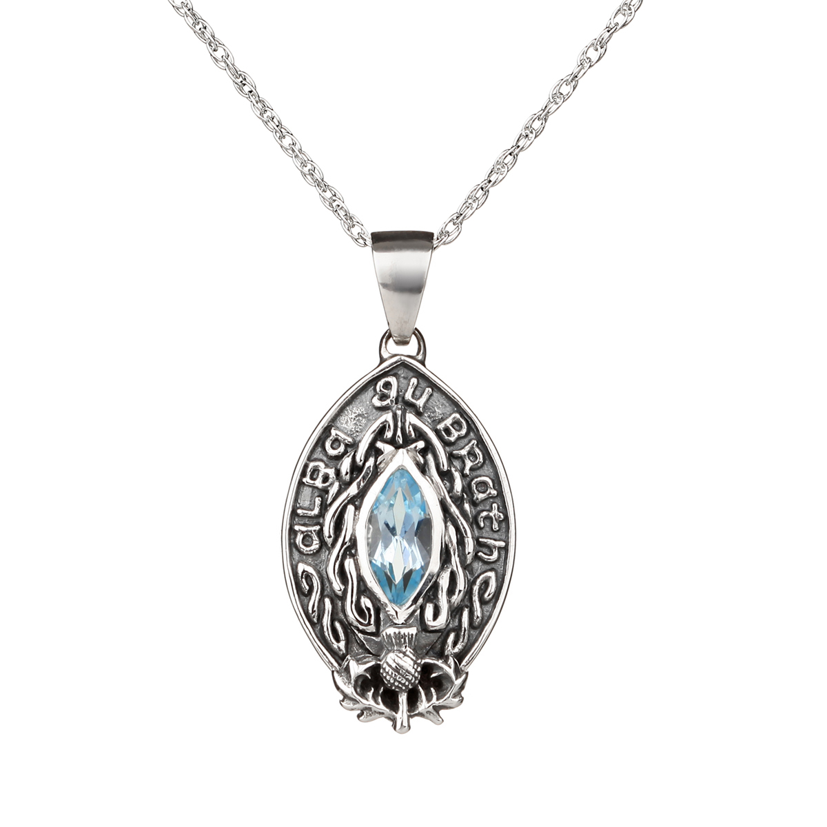 kette-anhaenger-alba-gu-brath-schottland-scotland-topaz-002AL1SGmMw3wbY6 Alba Gu Brath / Schottland für Immer - keltische Kette aus Silber & Topaz