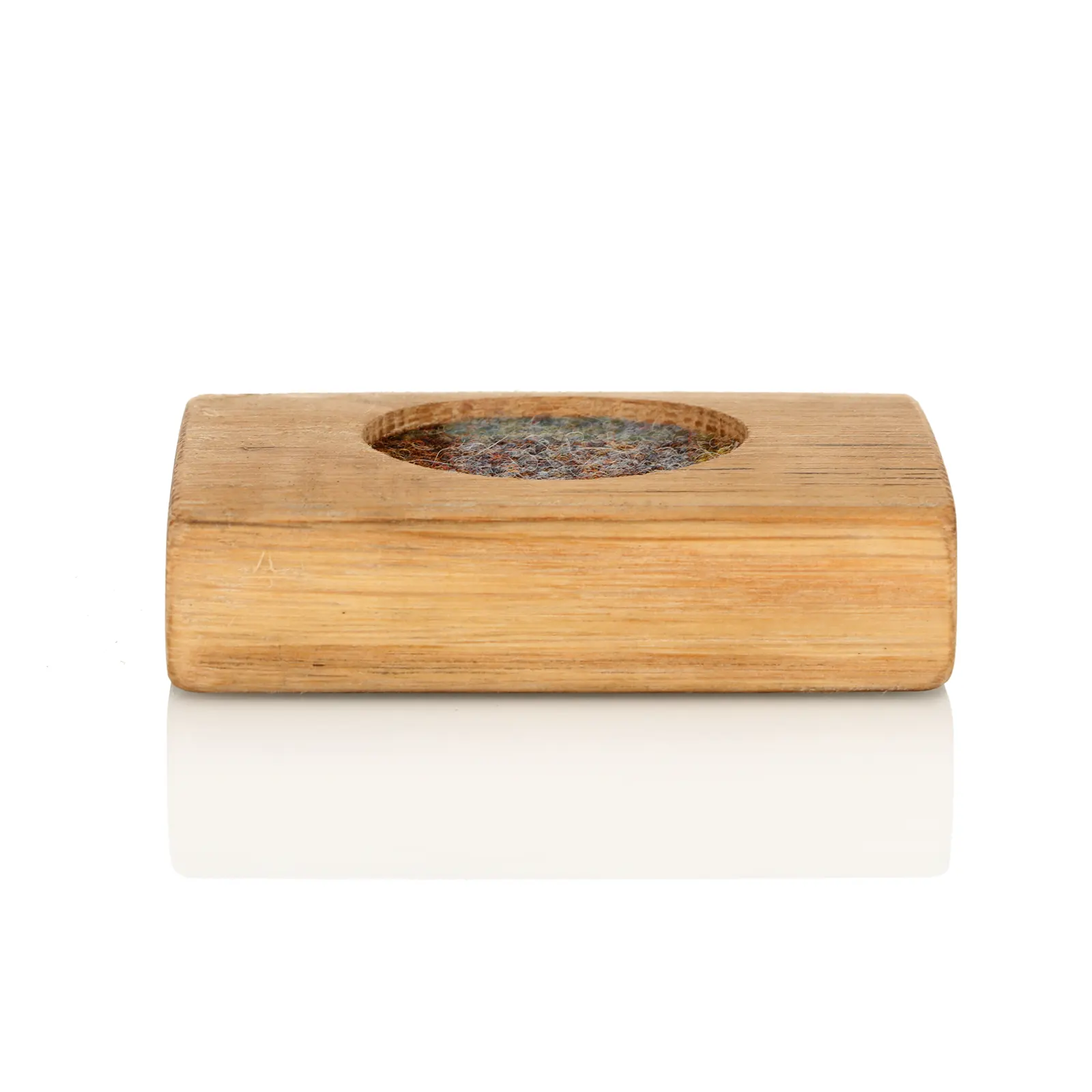 Whisky Fass Flight Tray aus Eiche - Untersetzer für 1 Glencairn Tasting Glas Whisky Fass Flight Tray aus Eiche - Untersetzer für 1 Glencairn Tasting Glas