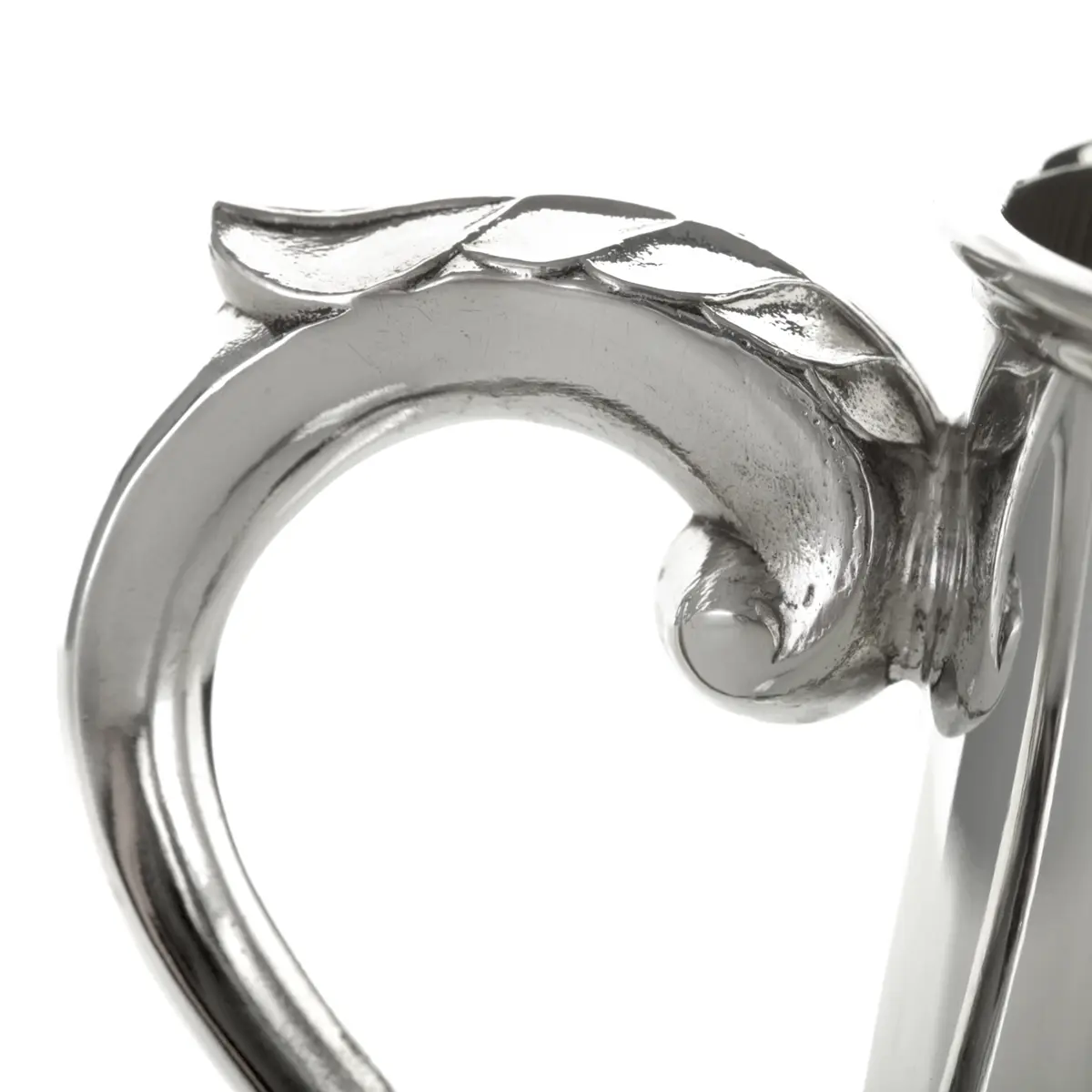 bier-krug-mittelalter-zinn-silber-keltisch-kreuz-pint-001 Medieval Celtic Cross Tankard - keltischer 1 Pint Mittelalter Bierkrug aus England