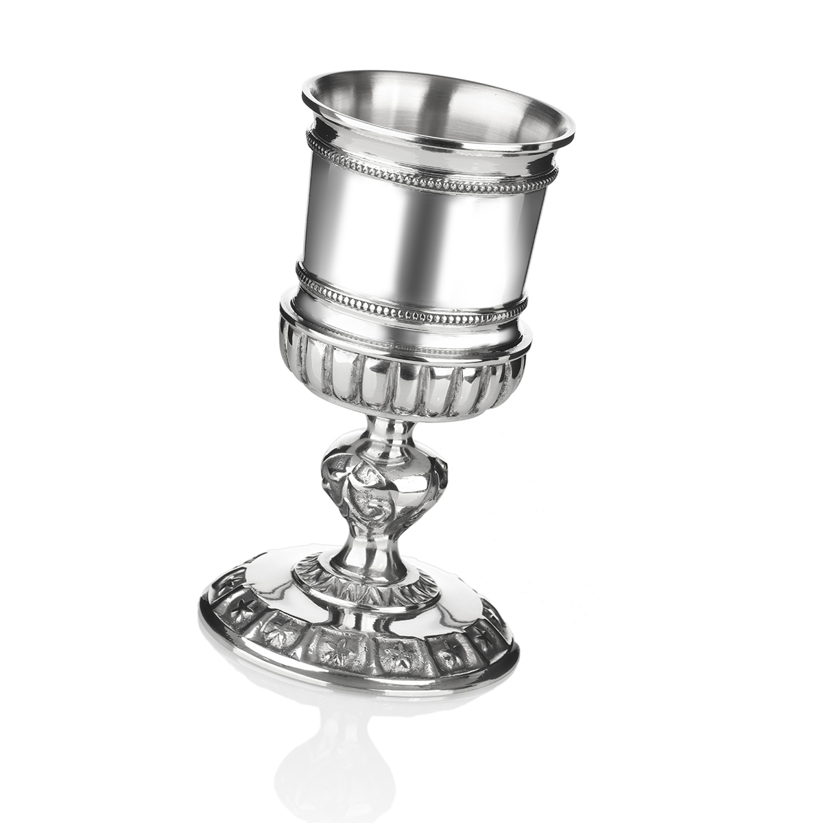 canterbury-goblet-weinkelch-england-002 Canterbury Goblet - Massiver Weinkelch aus Zinn - Handgefertigt in England