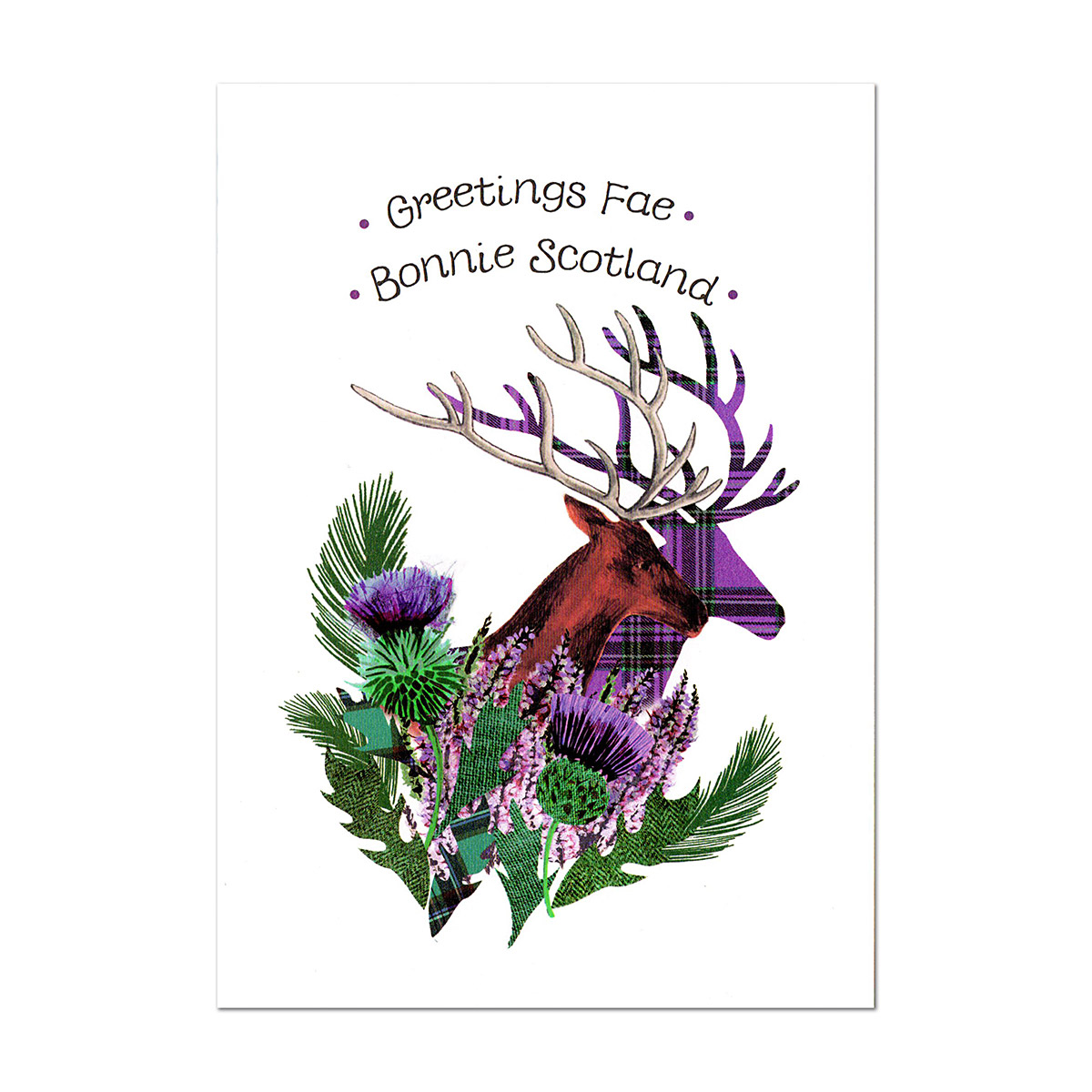 Greetings From Scotland - Grußkarte aus Schottland Greetings From Scotland - Grußkarte aus Schottland