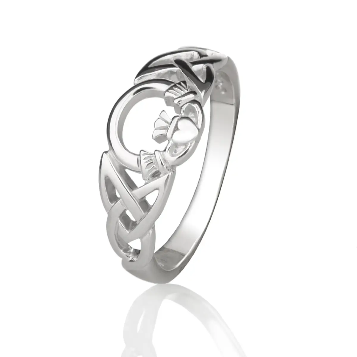 Ring-Claddagh-keltisch-irland-irisch-silber-003 Keltischer Claddagh Ring aus Sterling Silber - handgefertigt in Irland