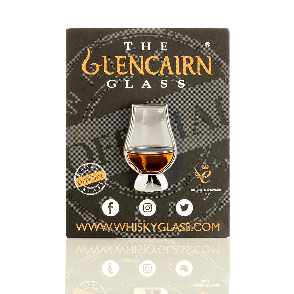 Glencairn Anstecknadel - Whisky Tasting Glas Badge aus Schottland