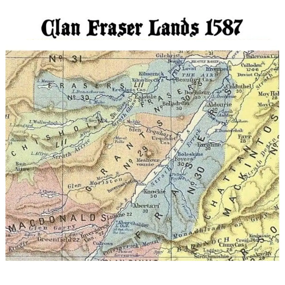Je Suis Prest - Outlander Clan Fraser Whisky Quaich aus Schottland - versilbert
