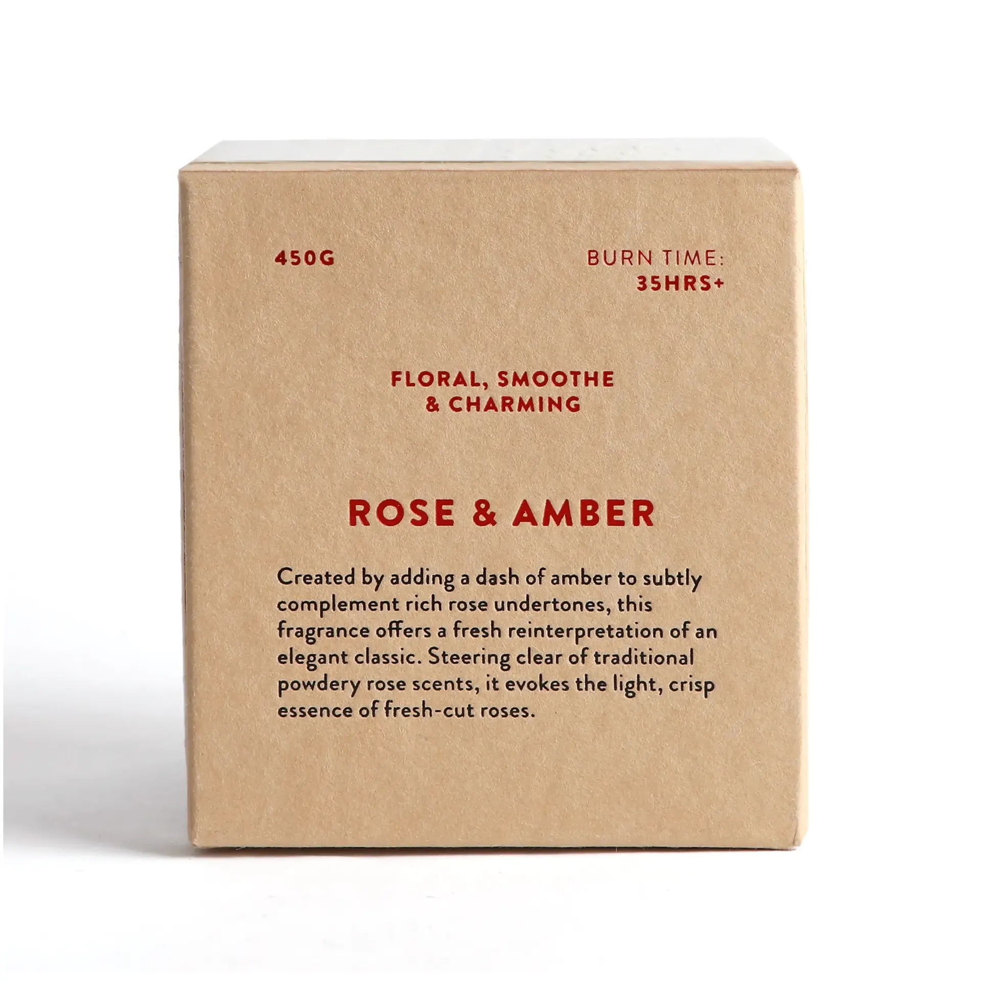 Rose & Amber Island Tumbler Duftkerze - Frisch & lebendig