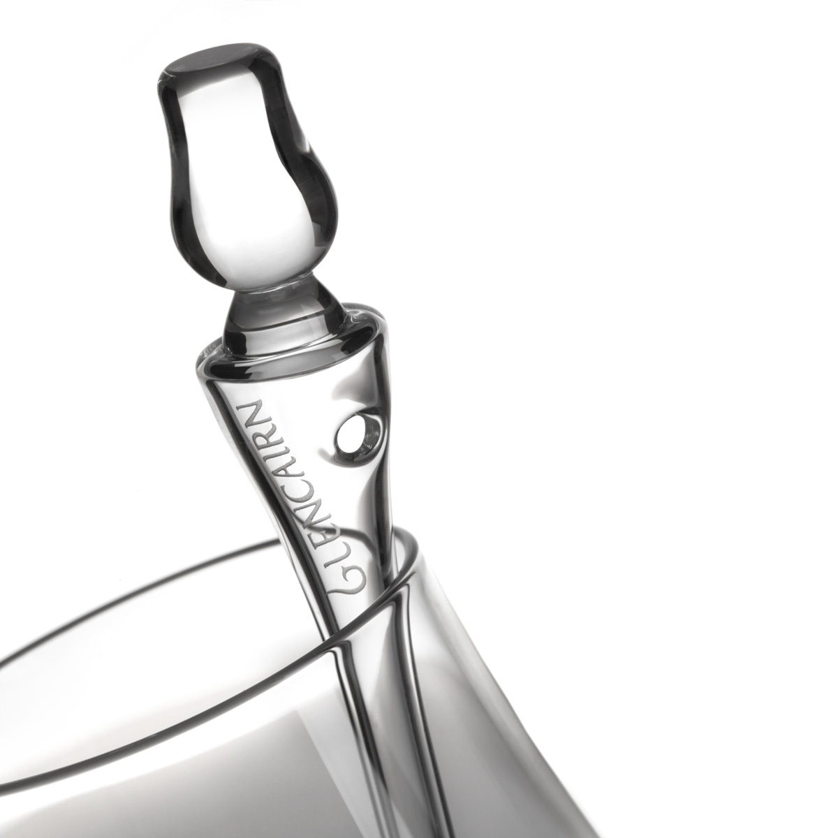 Pipette-Whisky-Wasser-Glencairn-Glas-010 Glencairn Whisky Wasser Pipette / Dropper aus Glas  - Handgefertigt in Schottland