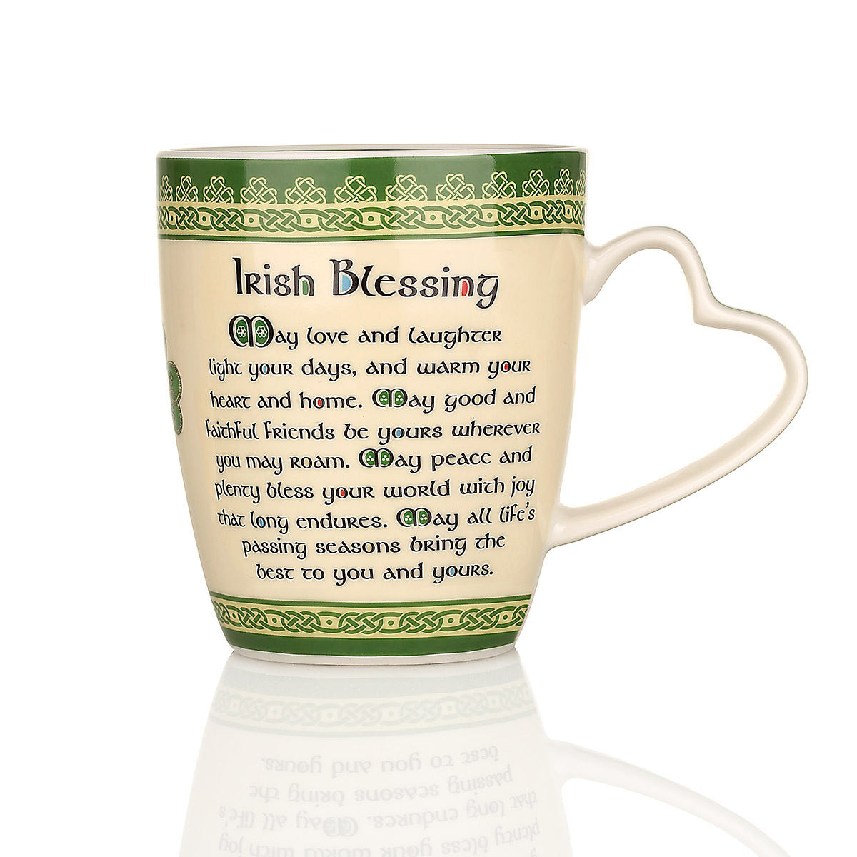 kaffee-becher-tasse-mug-irish-blessing-irland-002 Irish Blessing Mug "May love and laughter light your days" Kaffeebecher aus Irland